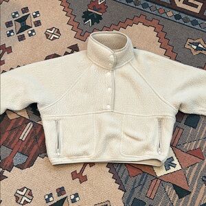 Sunday Best Cream Fleece Jacket